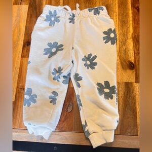 Floral Print Kids Joggers
